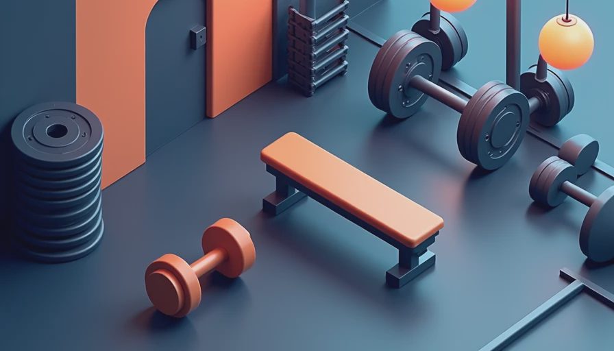 Visual context for chest and back exercises
