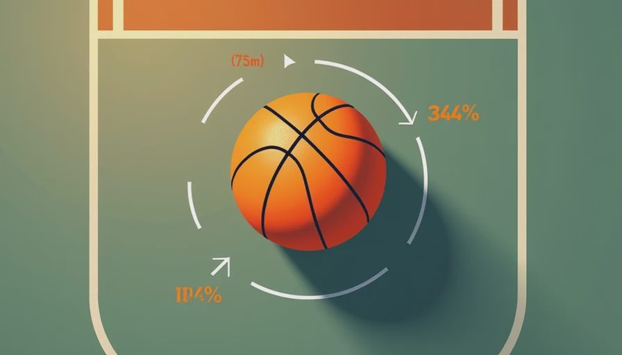 Visual context for plyometric exercises for basketball