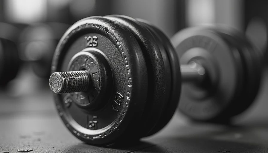 Visual context for shoulder and bicep workout