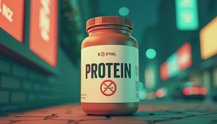 Visual context for protein supplements for lactose intolerant